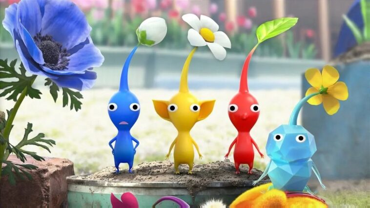 Ce sont tous les types de Pikmin qui existent dans la franchise de Nintedo.