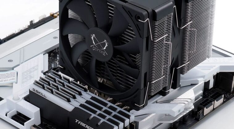 Refroidisseur de CPU double tour haut de gamme