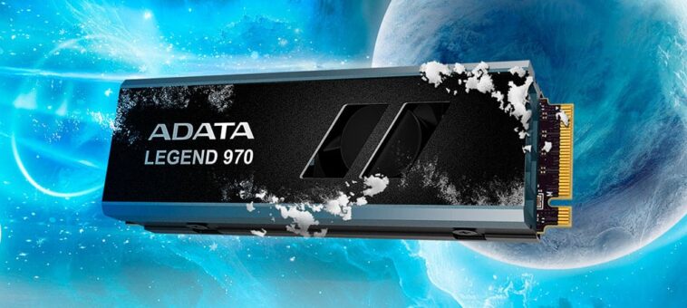 SSD PCIe 5.0 avec ventilateur intégré