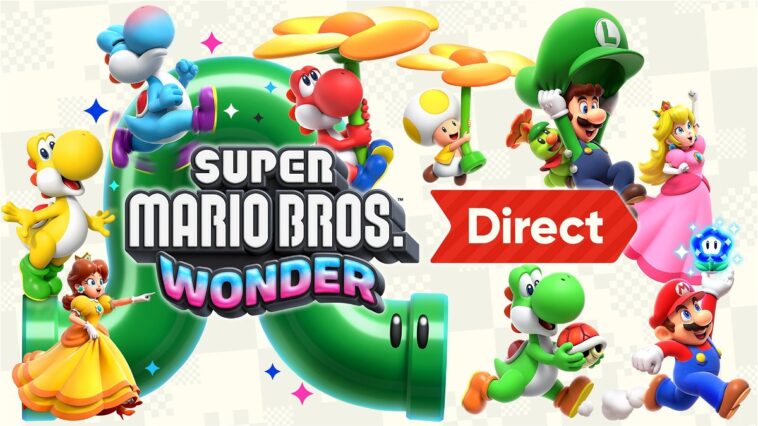 Annonce d'un Nintendo Direct consacré à Super Mario Bros. Wonder