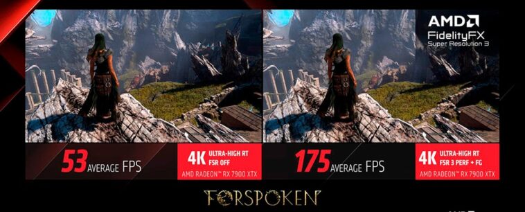 FidelityFX Super Resolution 3 (AMD FSR 3) avec Fluid Motion