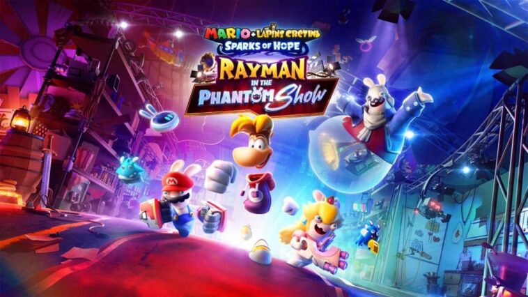 Mario + Lapins Crétins Sparks of Hope annonce la sortie d'un DLC avec Rayman