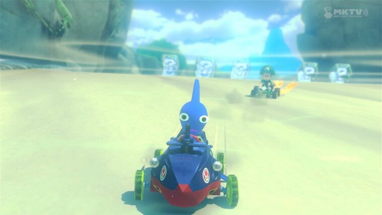 Voici à quoi pourrait ressembler Olimar de Pikmin dans Mario Kart 9.