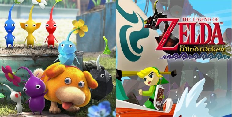 Voici à quoi ressemblerait un crossover entre Pikmin 4 et Zelda Wind Waker, et vous voudrez qu'il soit réel.