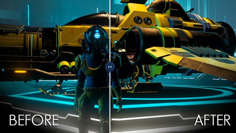 Comment No Man's Sky se présente sur Nintendo Switch avec AMD FSR 2