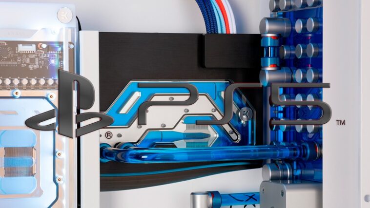 PlayStation 5 avec refroidissement par eau grâce à EKWB