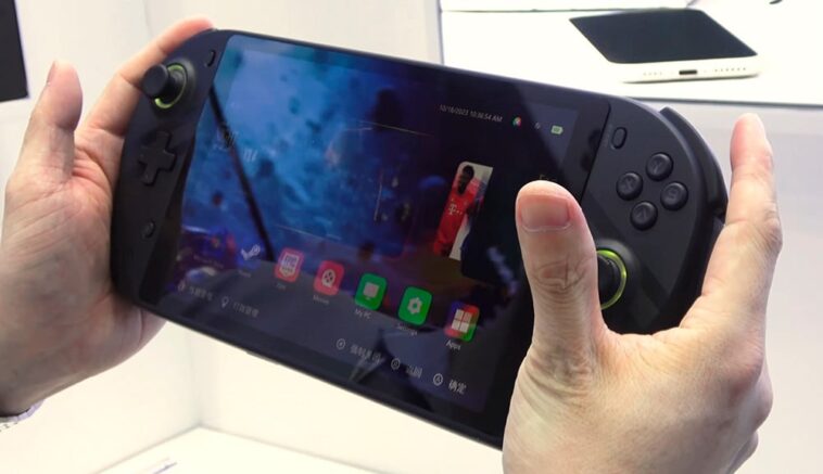 console portable avec Intel Meteor Lake