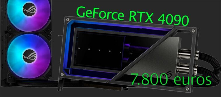 ASUS ROG MATRIX Platinum RTX 4090 en Chine : 7 800 euros