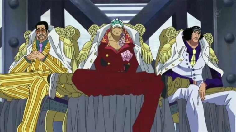 Les 8 amiraux les plus forts de la marine One Piece