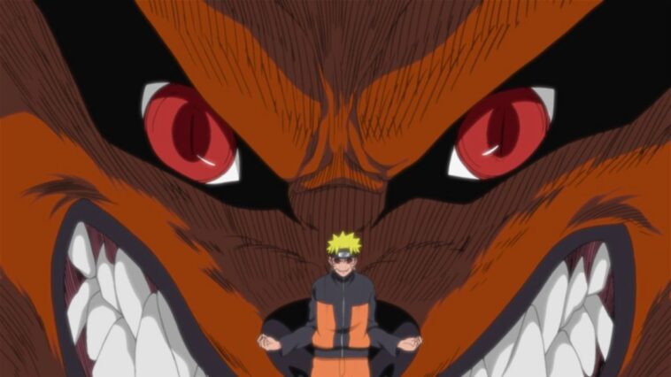 l'histoire de Kurama, le renard à neuf queues