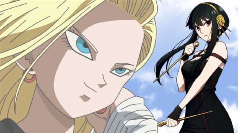 C18 forme le crossover parfait avec Yor Forger de Spy x Family dans ce fanart