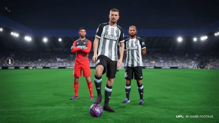 UFL, le jeu de football qui veut rivaliser avec EA Sports FC, est présenté dans de nouvelles images