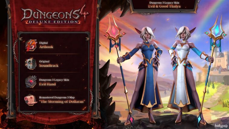 Dungeons 4 - Deluxe Edition arrivera sur PS5 au format physique