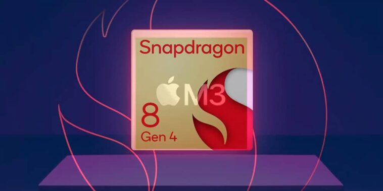 Snapdragon 8 Gen 4 concurrence l'Apple M3 sur Geekbench