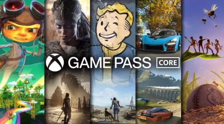 xbox game pass core generacion xbox