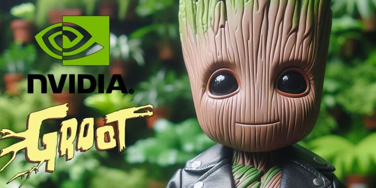 Projet NVIDIA GR00T, des robots à apparence humaine utilisant l'IA