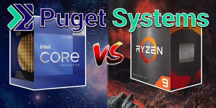 Ventes de processeurs PC chez Puget Systems d’ici 2023