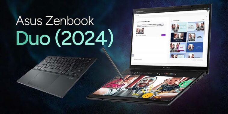 L'ASUS Zenbook Duo avec double écran OLED a désormais un prix
