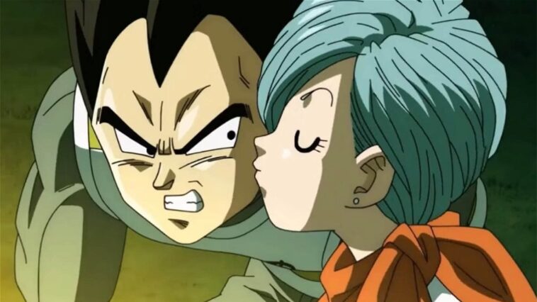 Vegeta choisit entre son envie d'être plus fort et sa relation avec Bulma et il est très clair là-dessus