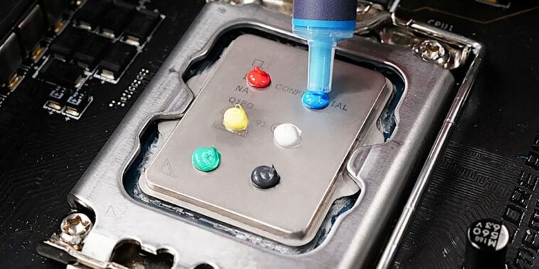 Cooler Master répond après sa "pâte thermique IA" 6 couleurs