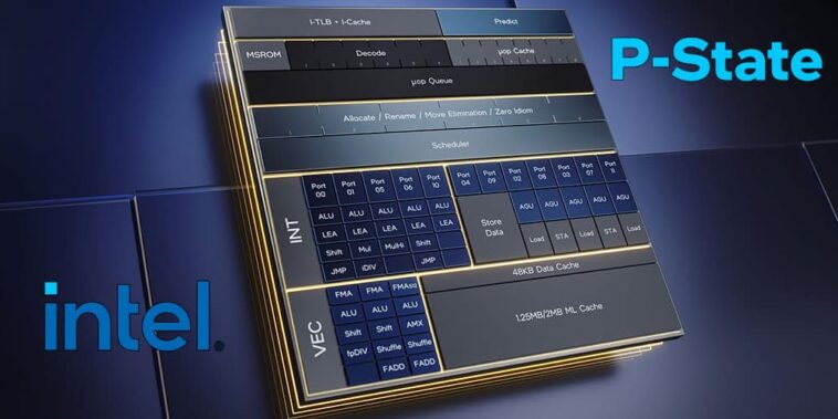Intel va améliorer ses processeurs hybrides avec le pilote P-State sous Linux