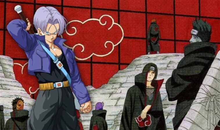 l'IA imagine Future Trunks comme un nouveau membre de l'Akatsuki