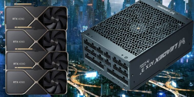 Alimentation 2 800 W ATX 3.1 et PCIe 5.1