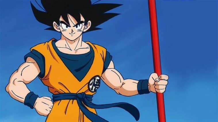 Cette conception rejetée de Goku révèle qu'il aurait pu avoir une arme différente