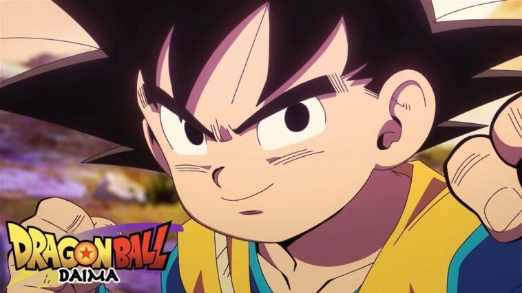 Dragon Ball Daima partage une nouvelle illustration de l'enfant Goku