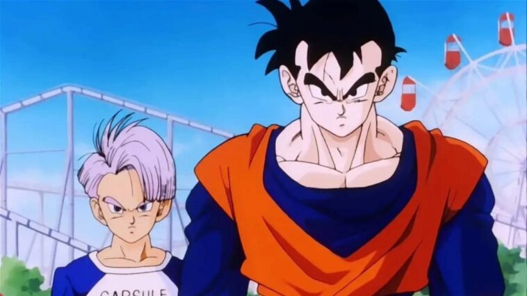 Gohan et Future Trunks se retrouvent chaleureusement à travers cet impressionnant fan-art