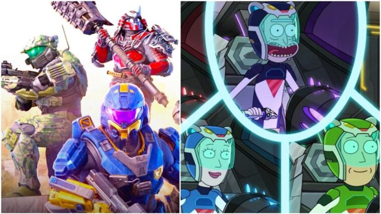 Halo Infinite a un œuf de Pâques Rick et Morty que peu de gens connaissent