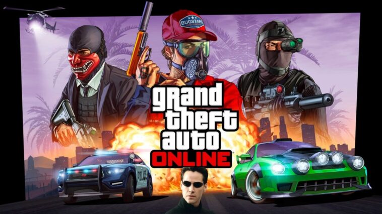 La dernière mise à jour de GTA Online contient une référence intéressante à Matrix