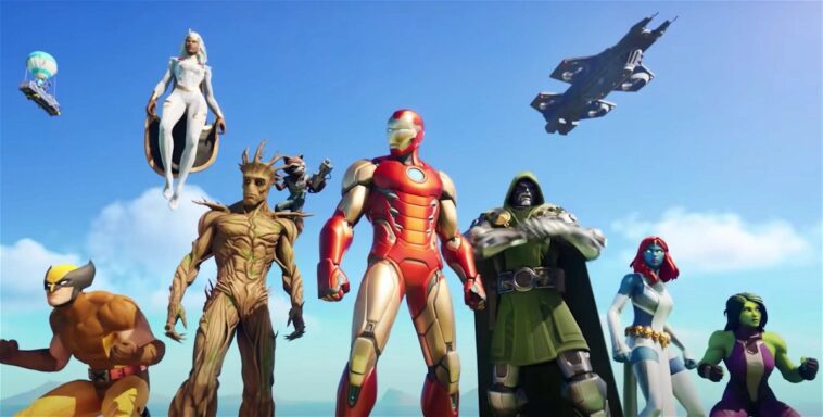 Une fuite Fortnite anticipe l'arrivée d'un nouveau skin Marvel