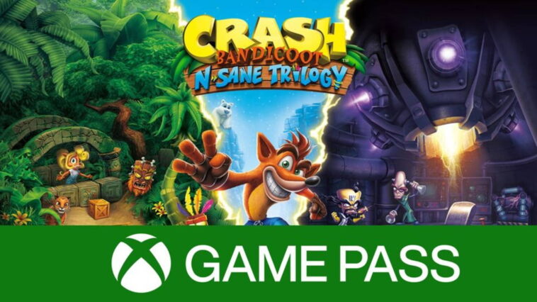Crash Bandicoot arrive sur Xbox Game Pass avec deux autres jeux