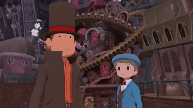 Le professeur Layton et le nouveau monde Steam réapparaissent dans une nouvelle bande-annonce