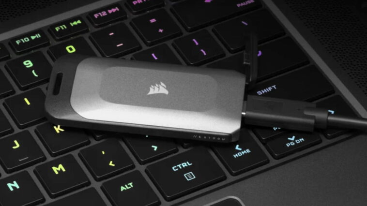 Dernières heures pour acheter ce SSD portable CORSAIR à un prix inférieur au PDSF