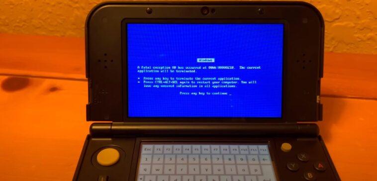 Ils parviennent à faire fonctionner la Nintendo 3DS sous Windows 95