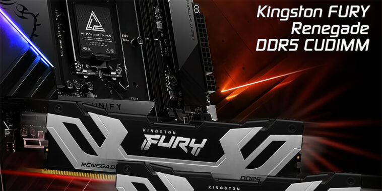 Kingston réalise le record du monde en DDR5 : 12107 MHz