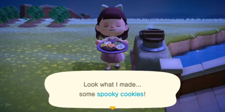 Ils créent des cookies d'Halloween inspirés d'Animal Crossing