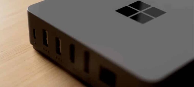 Mini-PC exécutant Windows depuis le cloud