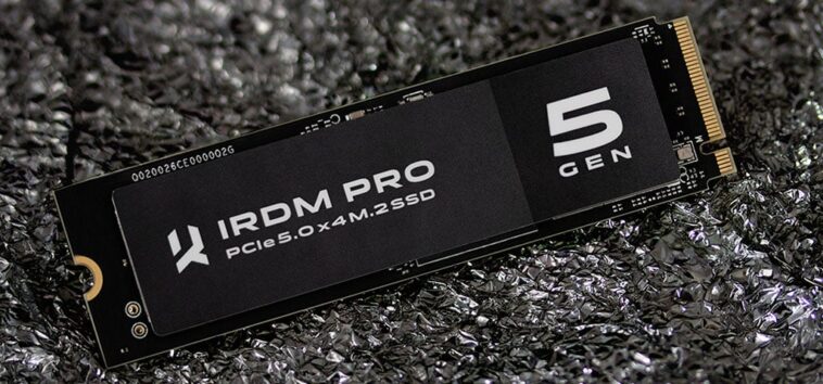 SSD PCIe 5.0 avec dissipateur thermique en graphène