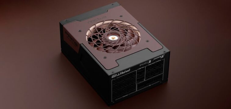Seasonic PRIME TX-1600 Noctua Edition : 1 600 W et design Noctua