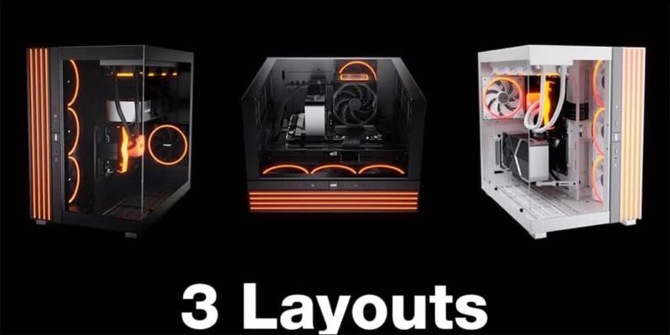 Soyez silencieux! Light Base 900 et 600, boîtiers PC avec 3 implantations