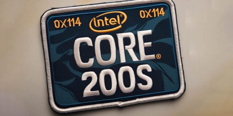 Intel publiera un correctif de microcode 0x114 pour les Core Ultras