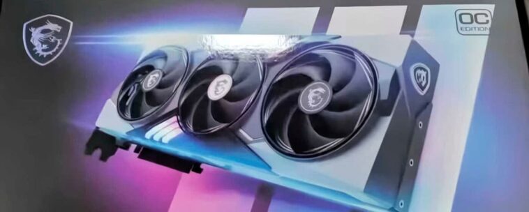 MSI GeForce RTX 5080 Gaming Trio divulgué en images