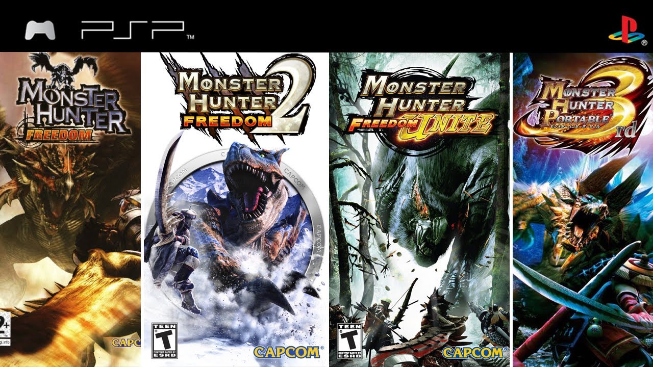Jeux de chasseur de monstres pour PSP - YouTube