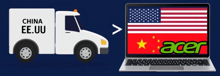 Acer annonce une augmentation des prix de 10% dans son matériel aux États-Unis