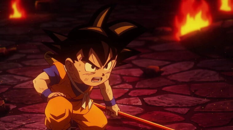 Dragon Ball Daima termine le débat entre Goku et les armes