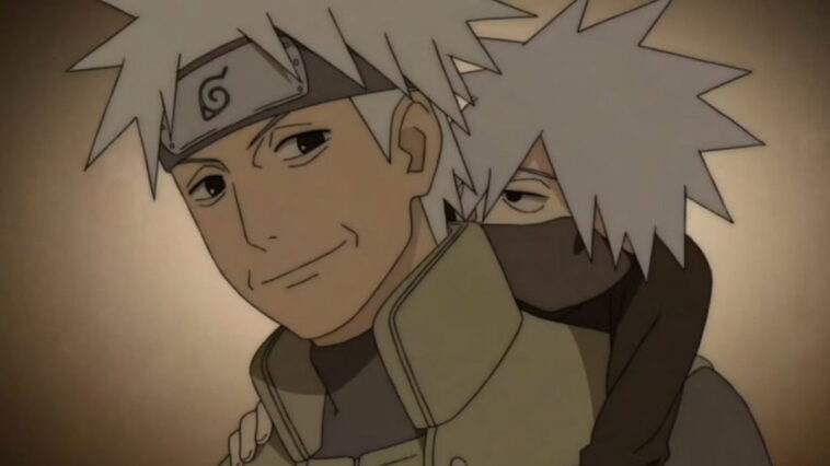 Ce sont quelques personnages de Naruto avec un fond déchirant