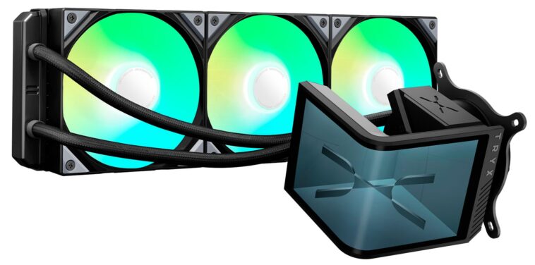 Liquide AIO avec écran AMOLED